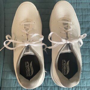 White Women's Skecher Golf Shoes never worn